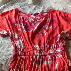 Express floral dress